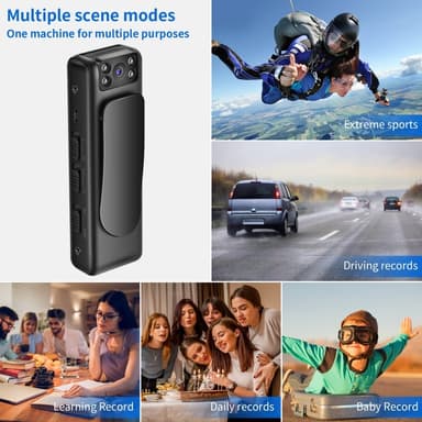 Infrarød nattsyn Full HD 1080P fikk kamera videoopptaker