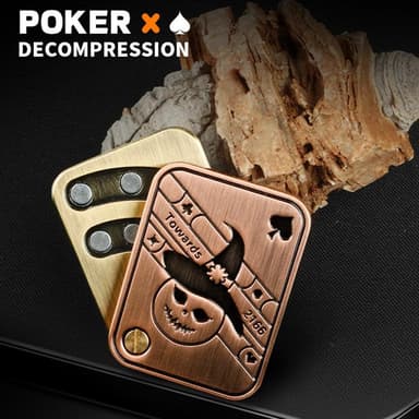Fidget Spinner Avslapping Stress Magnetisk sensorisk Poker