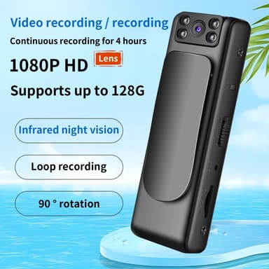 Infrarød nattsyn Full HD 1080P fikk kamera videoopptaker