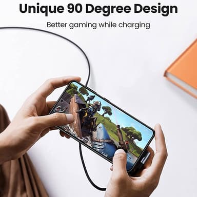 UGREEN 2m 100W hurtigladekabel USB-C datakabel buet