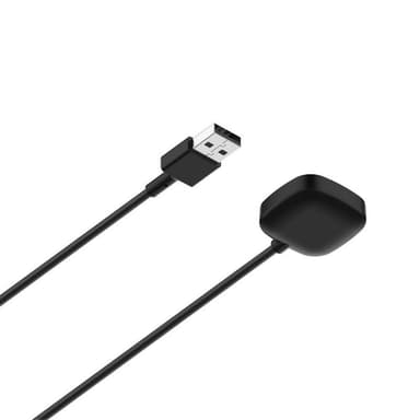 Til Fitbit Versa 4 USB-ladekabeldokk 1m