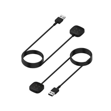 Til Fitbit Versa 4 USB-ladekabeldokk 1m