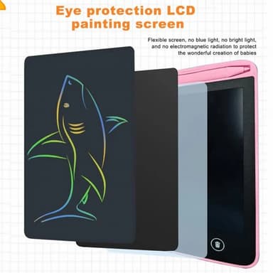 JX-6.5 6,5 tommers LCD-skriveblokk Tegneblokk Scribble Pad