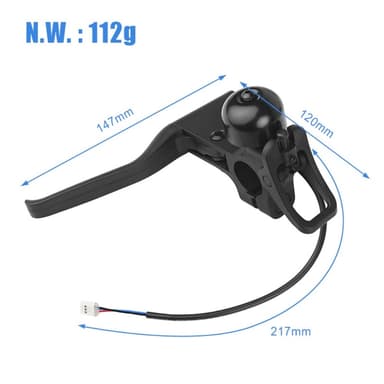 For Scooter Xiaomi 4 4 Pro Bremsehåndtak Bell Håndbrems