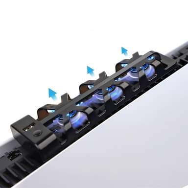 DOBE kjølevifte med USB-utgang for Sony PS5/Playstation 5