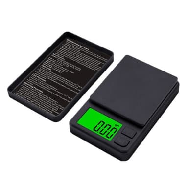 Scale Digital Scale Mini Compact veier 0,01 gram opp til 200 gram