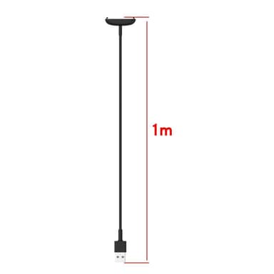 Til Fitbit Inspire 3 USB-ladekabeldokk 1m