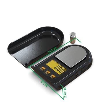 Digital gullsmedskala 0,01 g til 500 gram