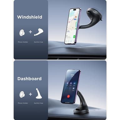JOYROOM For 4,7-7"" telefonsugekopp Magnetisk mobilholder Bil