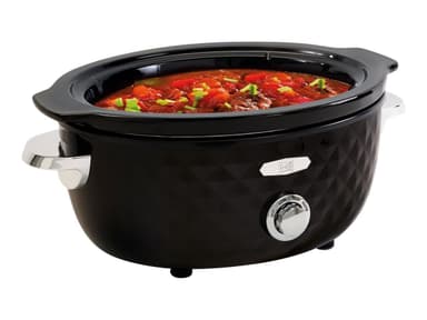 Fritel Family Slow cooker 5,5 liter Svart/krom