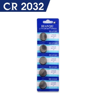 Alkalisk knappcellebatteri CR2032 Stor pakke