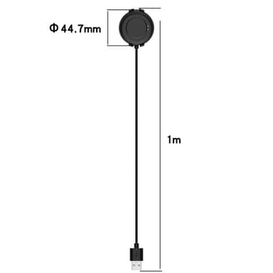 TicWatch GTK/Mobvoi CXB07 USB-ladekabeldokk 1m