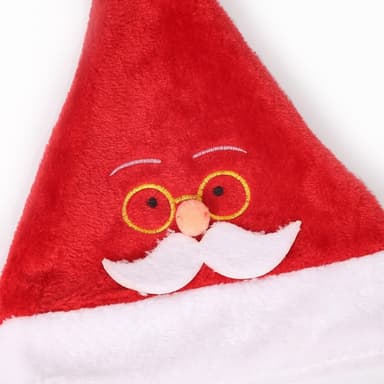 Julenissen Julehatt Jultomte Julefest Kle opp - Julenissen med briller