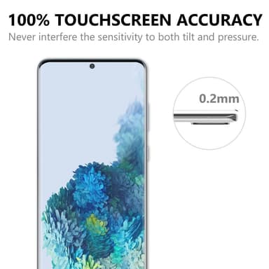 Samsung Galaxy S20 Helhetlig Herdet Glass