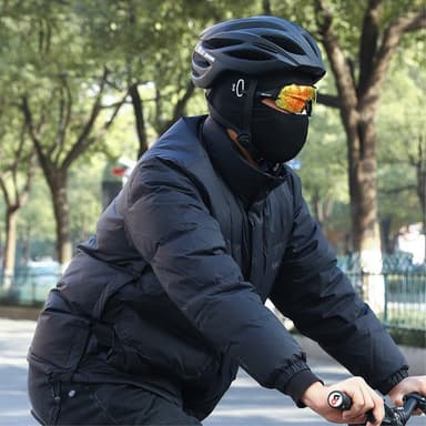 Vinterbalaclava ansiktsdeksel termisk vindtett fleece