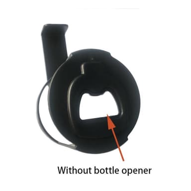Krus/boks/flaskeholder for bil med kapselåpner