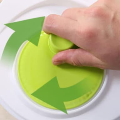 Salatspinner Salatspinner Grønnsakstørker Roterende Veggie