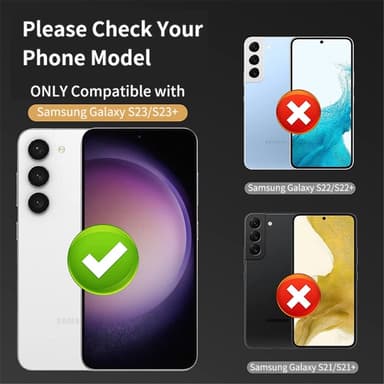 ENKAY kameralinsedeksel til Samsung Galaxy A55