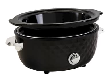 Fritel Family Slow cooker 5,5 liter Svart/krom