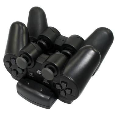 Playstation 3/PS3 Move Dobbelt ladestativ/ladestativ