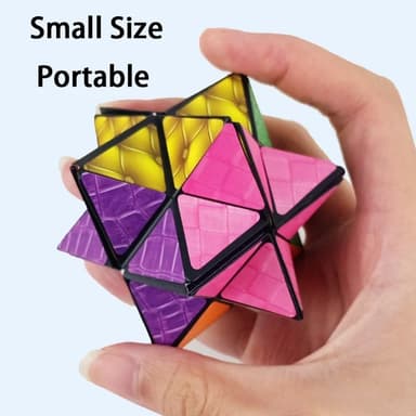 Fidget 3D Magic Cube transformerbart puslespill - mekanisk