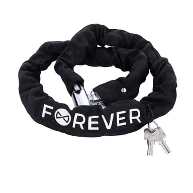 Forever Outdoor kjettinglås for sykkel med nøkler CHL-110
