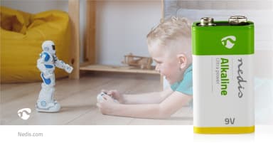 Nedis Alkalisk batteri 9V | 6LR61 | 1-Pakke