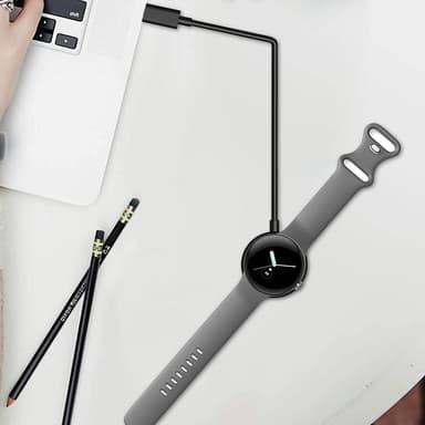 For Google Pixel Watch Ladekabeldock USB-C 1m