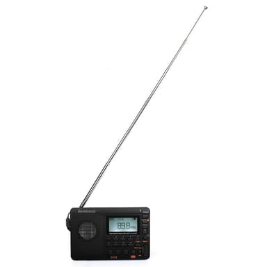 RETEKESS V-115 bærbar FM AM-radio MP3-spiller med digital skjerm