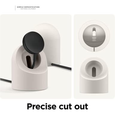 Smartklokke-kompatibel Samsung rund smartklokkeladeveske