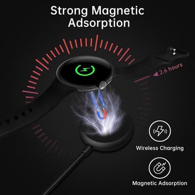 For Google Pixel Watch Ladekabel Dock USB 1m