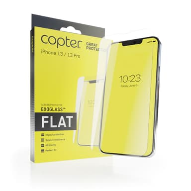 Copter Exoglass Flat til iPhone 13/13 Pro