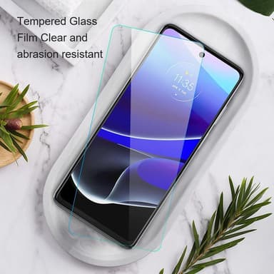 AMORUS Motorola Moto G53 5G Skjermbeskytter i herdet glass