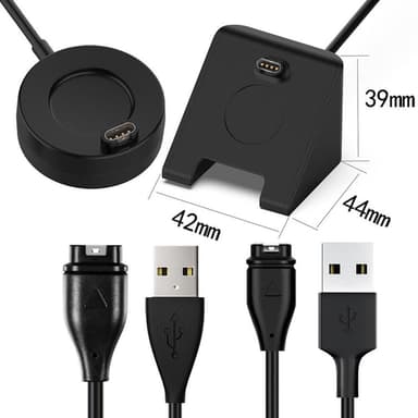 For Garmin Fenix 7/7S/7X og mange andre Charger Dock