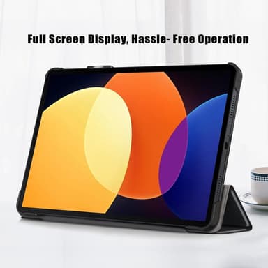 Slim Fit -deksel til Xiaomi Pad 5 Pro 12.4 (2022) med søvn/våkning