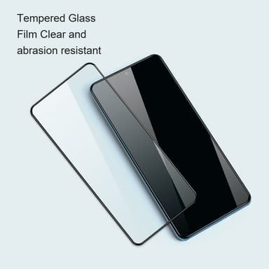 Xiaomi Redmi 13C Amorus helherdet glass 2-pakke