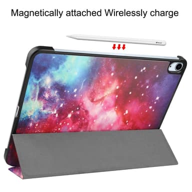 Til iPad Air 11 (2024) Trippeldeksel med smal passform - Galaxy