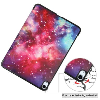 Til iPad Air 11 (2024) Trippeldeksel med smal passform - Galaxy