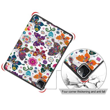 iPad Pro 11"" 2021/2020/2018 Trippeldeksel med smal passform - Butterfly
