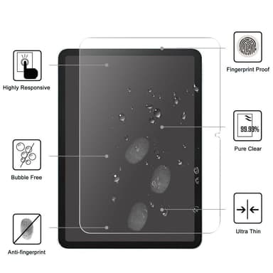Herdet glass til Apple iPad 10.9 2022
