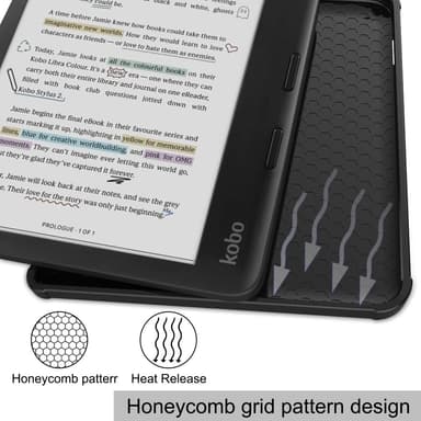 Kobo Libra Color eReader Nettbrettveske - Svart