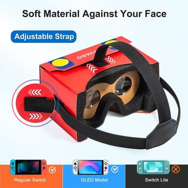 Kompatibel med Nintendo Switch LCD/OLED VR-briller Virtual Reality-briller