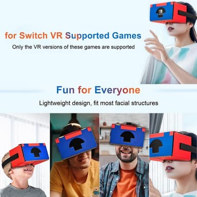 Kompatibel med Nintendo Switch LCD/OLED VR-briller Virtual Reality-briller