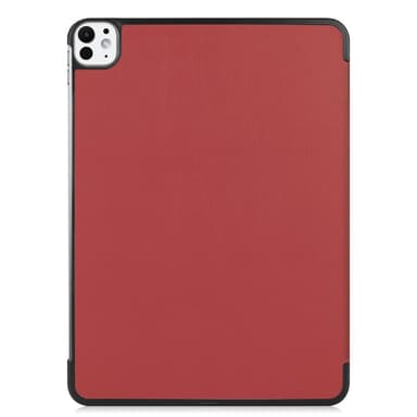 Til iPad Pro 11 (2024) Slim Fit Trifoldbart deksel - Burgund