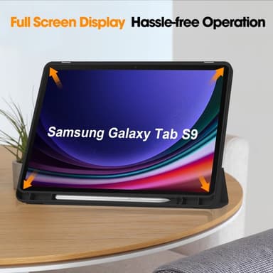 Slim Fit Dekseldeksel Til Samsung Galaxy Tab S9 Sleep-Wake Up