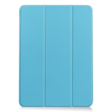 Til iPad Air 11 (2024) Slim Fit Tri-Foldbart Deksel - Lyseblå