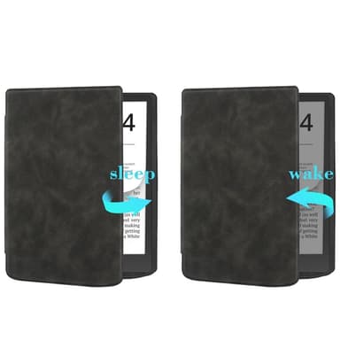 Leserveske til Pocketbook InkPad 4 7.8"" PB700 - Svart
