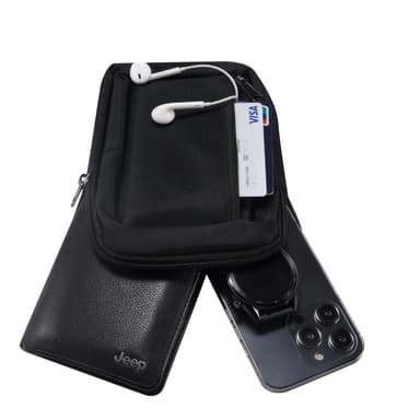 Bryst Skulderveske Vanntett nylon Skulderryggsekk Slyngkoffert