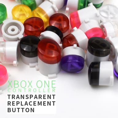 For Xbox One S One Elite-kontroller ABXY erstatningsknapper - rosa