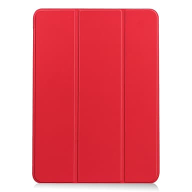 Til iPad Air 13 (2024) Slim Fit Tri-Foldbart Deksel - Rød